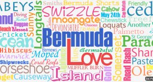 Bermuda Word Cloud Light