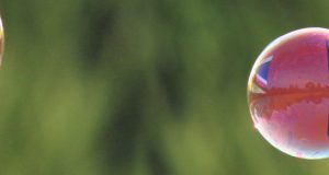 Bermuda Flag Bubbles Facebook Cover