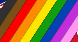 Cross Lines Rainbow