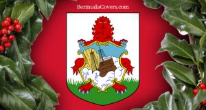 Bermuda Crest Christmas Wreath Facebook, Twitter & Phone Screen
