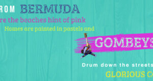 Flora Duffy “I Am From Bermuda” Quote III Facebook Cover & Phone Wallpaper