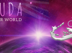 ‘Bermuda Is Another World’ Astronaut Facebook Cover & Phone Wallpaper II