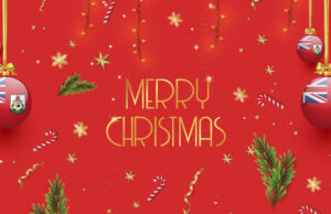 Christmas Balls With Bermuda Flag Facebook Cover & Phone Wallpaper #2