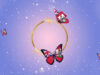 Bermuda Butterfly Flag Gold Ring & Purple Facebook, Twitter & Phone Screen