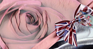 Rose & Ribbon Bermuda Flag Painting Look Facebook Cover & Phone Wallpaper #1
