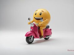 Emoji Traveling Bermuda Style Facebook Cover & Phone Wallpaper