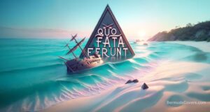 Quo Fata Ferunt Triangle Shipwreck Facebook Cover & Phone Wallpaper