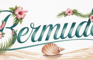 Bermuda Flowery Painting Facebook Cover & Phone Wallpaper