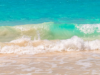 Bermuda Beach Waves Facebook Cover & Phone Wallpaper