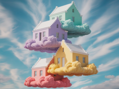 Living On The Cloud Facebook Cover & Phone Wallpaper