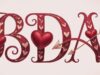 Romantic BDA Love Facebook Cover & Phone Wallpaper
