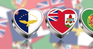 Portugal Azores Bermuda Heart Facebook Cover & Phone Screen #2
