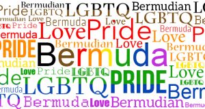 Word Art LGBTQ Bermuda Pride