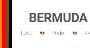 Love Pride Peace Bermuda Rainbow