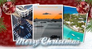 Christmas Balls Snow Facebook Cover