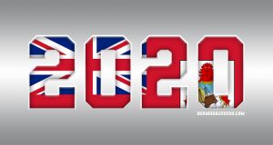 Silver Bermuda New Year 2020 Facebook Cover & Phone Screen