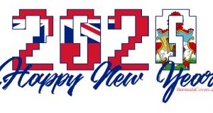 Bermuda New Year 2020 Checkered Facebook Cover