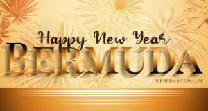 Happy New Year Bermuda Facebook, Twitter & Phone Screen #2