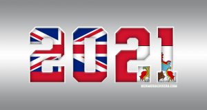 Happy New Year Bermuda Facebook Cover & Phone Screen