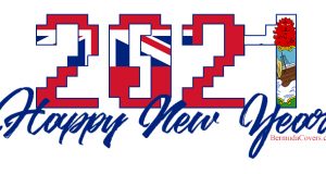 Happy New Year Bermuda 2021 Facebook Cover #3