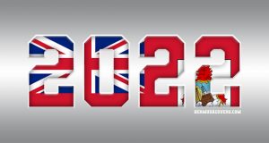 Bermuda New Year 2022 Facebook Cover & Phone Screen