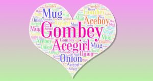Bermuda Word Hearts From Oxford Dictionary Facebook Cover & Phone Screen