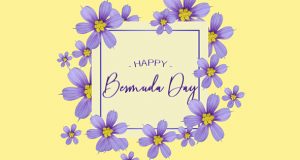 Happy Bermuda Day With Bermudiana Flower Facebook, Twitter & Phone Screen