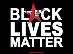 Black Lives Matter Bermuda Star Flag Facebook Cover & Phone Screen