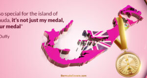 Flora Duffy Olympic Gold Medal Quote Facebook Cover & Phone Wallpaper #2