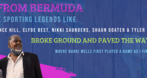 Flora Duffy “I Am From Bermuda” Quote IIII Facebook Cover & Phone Wallpaper