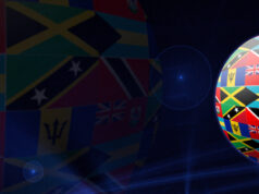 Bermuda & Caribbean Circle Flags Facebook Cover & Phone Wallpaper #1