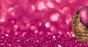 Jewelled Easter Egg With Bermuda Crest Facebook Cover & Phone Wallpaper