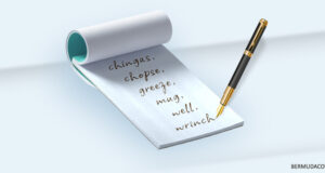 Pale Turquoise Bermuda Words In Oxford Dictionary Notepad Facebook, Twitter & Phone Screen