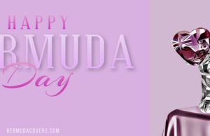 Crystal Bear Heart Happy Bermuda Day Facebook Cover & Phone Wallpaper