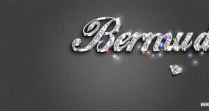Luxury 3D Silver Diamond Bermuda Facebook Cover & Phone Wallpaper