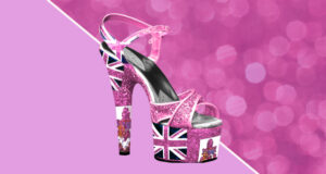 Pink Platform High Heel Facebook Cover & Phone Wallpaper #1