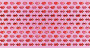 Bermuda Flags Lip Pattern Facebook, Twitter & Phone Screen