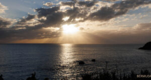 Bermuda Serenity Sunset Facebook Cover & Phone Wallpaper