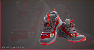 Just For Kicks Red Bermuda Sneakers Facebook Cover & Phone Wallpaper