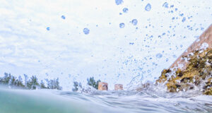 Coney Island Waves Facebook Cover & Phone Wallpaper