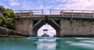 Traveling Under Somerset Bridge Facebook Cover & Phone Wallpaper