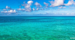 Clouds, Ocean, Rocks, Horizon Facebook Cover & Phone Wallpaper