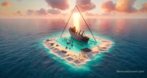 Bermuda Triangle Shipwreck Facebook Cover & Phone Wallpaper