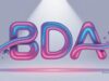 Spotlight On BDA In Pink & Blue Facebook Cover & Phone Wallpaper