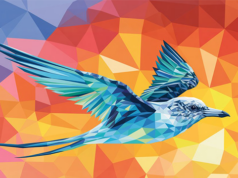 Abstract Bermuda Longtail Facebook Cover & Phone Wallpaper