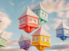 Bermuda Balloon Neighborhood Facebook Cover & Phone Wallpaper