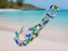 Bermuda Island Sea Glass Mosaic Facebook Cover & Phone Wallpaper