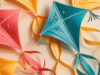 Bermuda Kite Inspired Design Facebook Cover & Phone Wallpaper #1