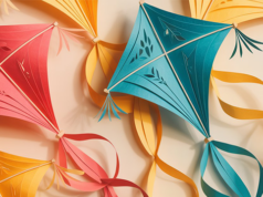 Bermuda Kite Inspired Design Facebook Cover & Phone Wallpaper #1