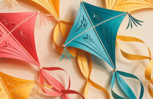 Bermuda Kite Inspired Design Facebook Cover & Phone Wallpaper #1